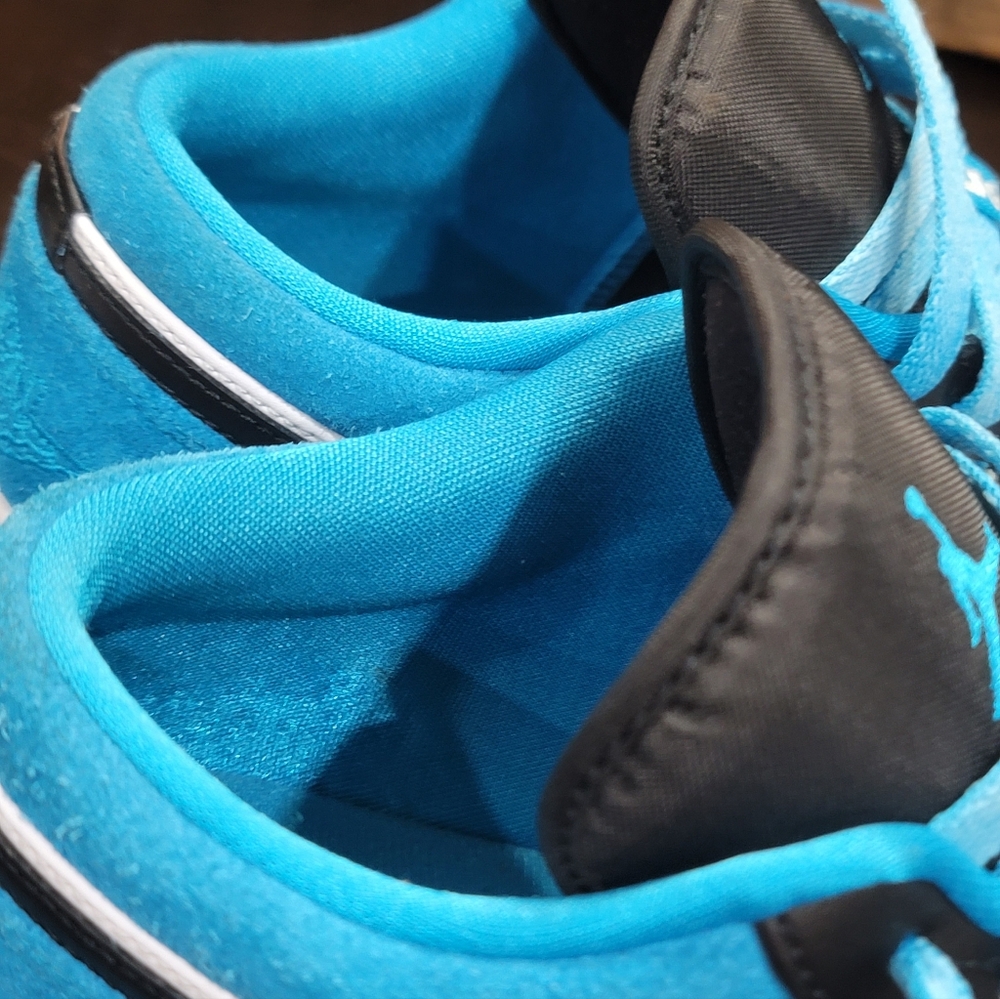 Nike Air Jordan 1 Low SE "Laser Blue" Mens 8 Wmns 9.5 Great Condition. - Picture 14 of 16